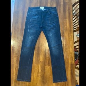 Men’s FREE PLANET skinny jeans 32x32 Enzo Blue